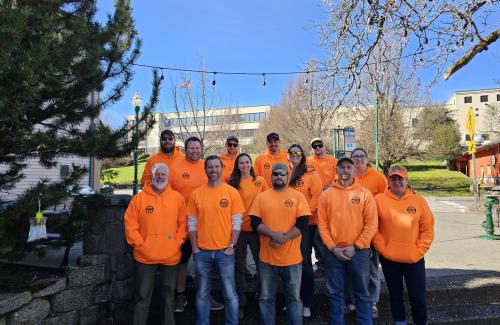 CIty of Stevenson Staff at Walnut Park