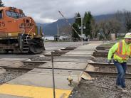 BNSF sidewalk repair