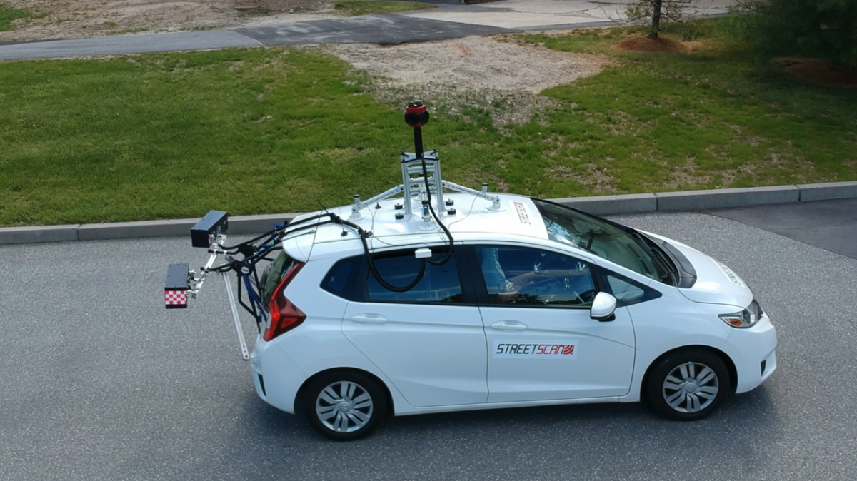 Street Scan mapping Car