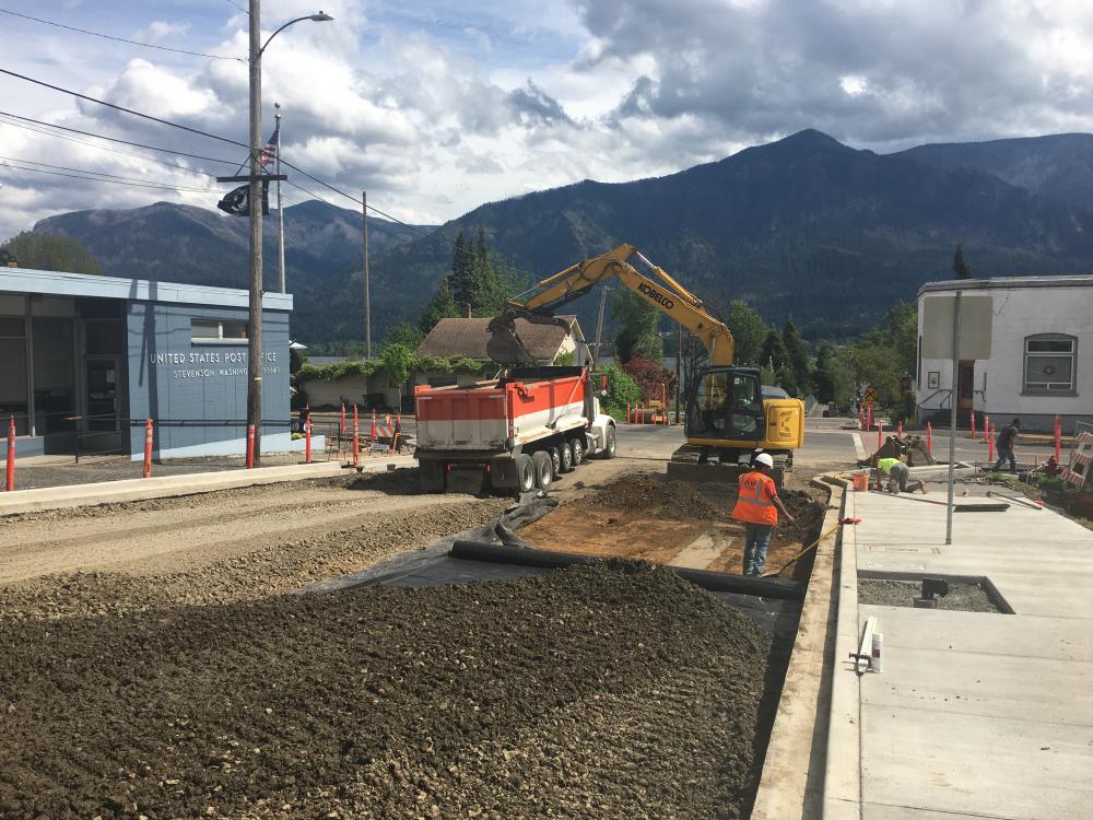 Russell Avenue Reconstruction Stevenson Washington
